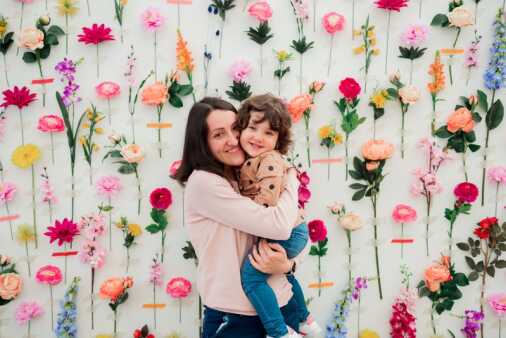 Scatti in serra per la Festa della Mamma