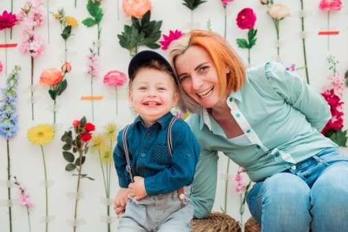 Scatti in serra per la Festa della Mamma