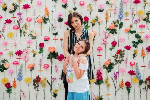 Scatti in serra per la Festa della Mamma