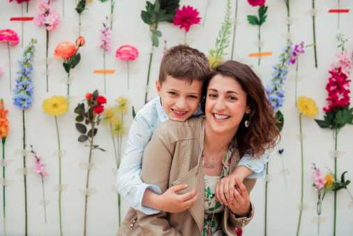 Scatti in serra per la Festa della Mamma