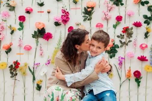Scatti in serra per la Festa della Mamma
