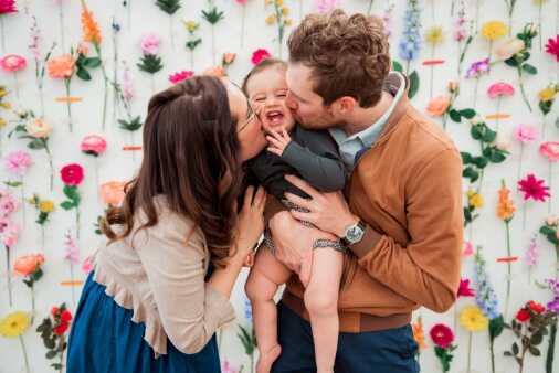 Scatti in serra per la Festa della Mamma