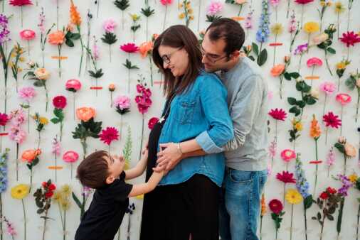 Scatti in serra per la Festa della Mamma