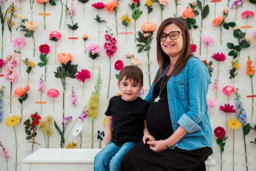 Scatti in serra per la Festa della Mamma