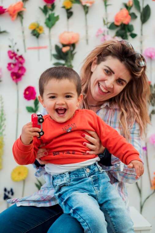 Scatti in serra per la Festa della Mamma