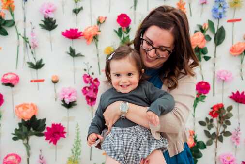 Scatti in serra per la Festa della Mamma