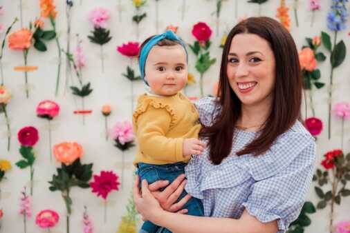 Scatti in serra per la Festa della Mamma
