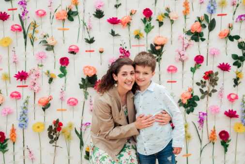 Scatti in serra per la Festa della Mamma