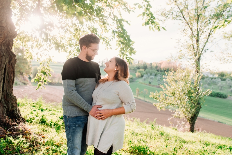 Debora + Marco | Aspettando Sofia – Servizio fotografico di gravidanza a Meldola