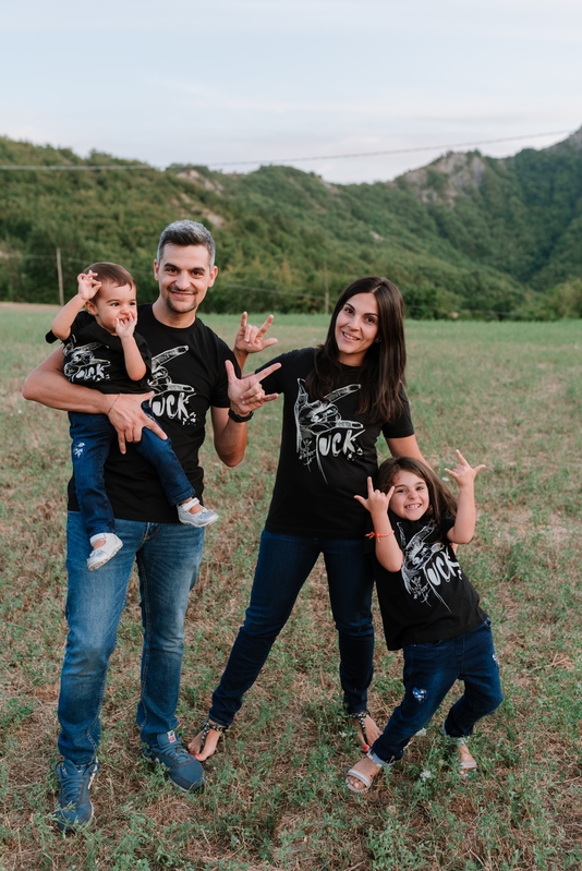 Elisa, Tommaso, Elena e Nicole – Servizio fotografico di famiglia a Premilcuore