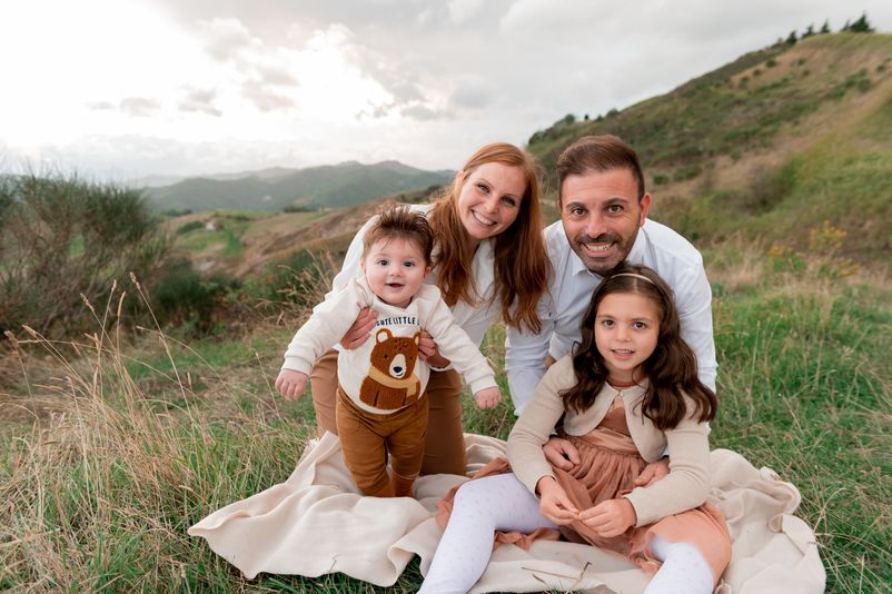 Giulia, Raffaele, Rita e Vincenzo – Servizio fotografico di famiglia di fine settembre