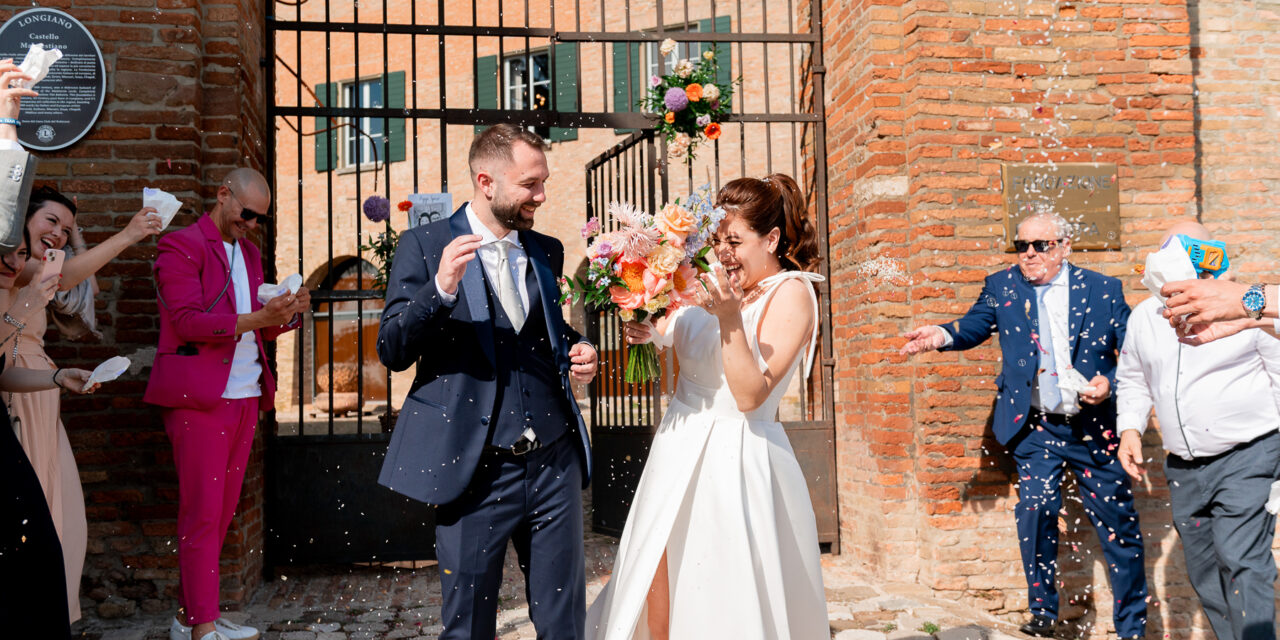 Martina e Marcello – Matrimonio al Castello di Longiano + Magnolia – Relais Villa Margherita