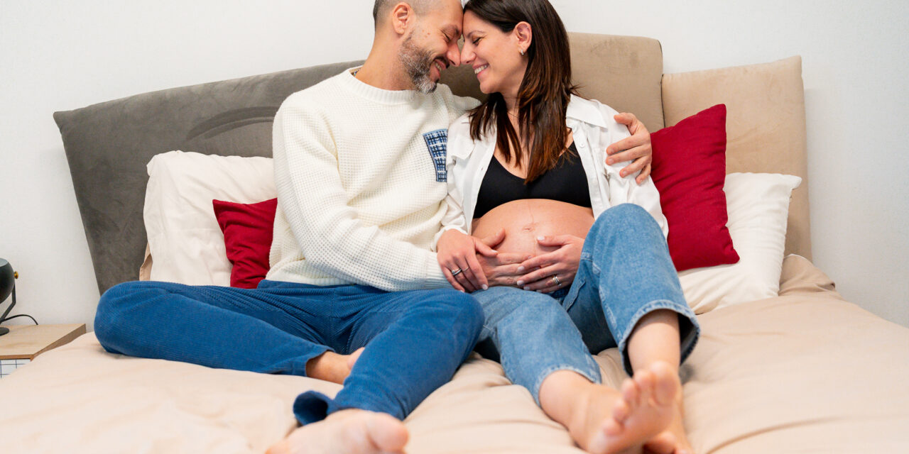 Chiara + Antonio – Aspettando Nicolò – Servizio fotografico di gravidanza a domicilio