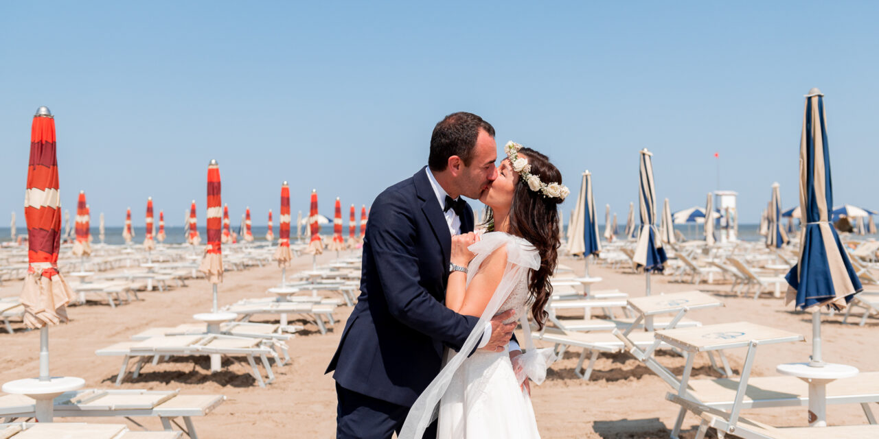 Daniela + Matteo – Matrimonio in spiaggia al Fantini Club – Cervia